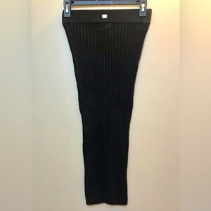 For Love And Lemons Ribbed Sweater Maxi Skirt